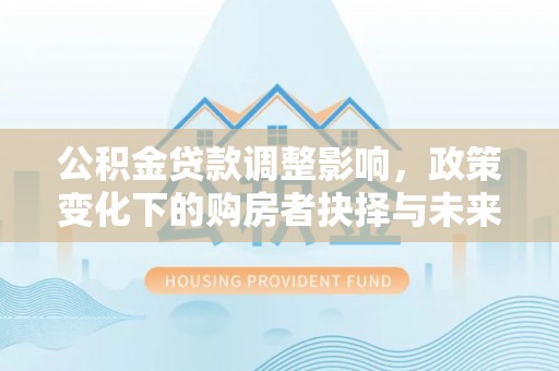 宝丰公积金贷款调整影响，政策变化下的购房者抉择与未来趋势
