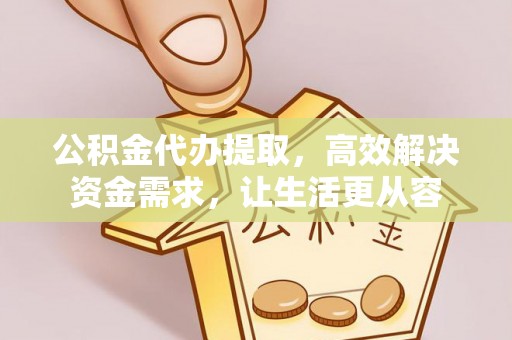 宝丰公积金代办提取，高效解决资金需求，让生活更从容