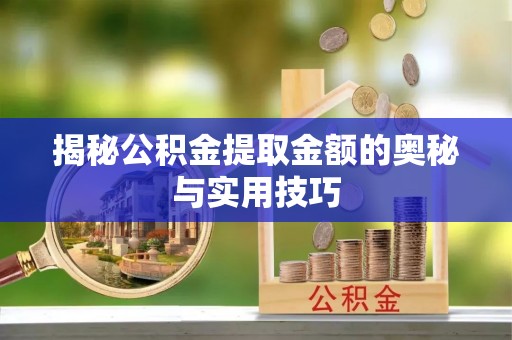 宝丰揭秘公积金提取金额的奥秘与实用技巧