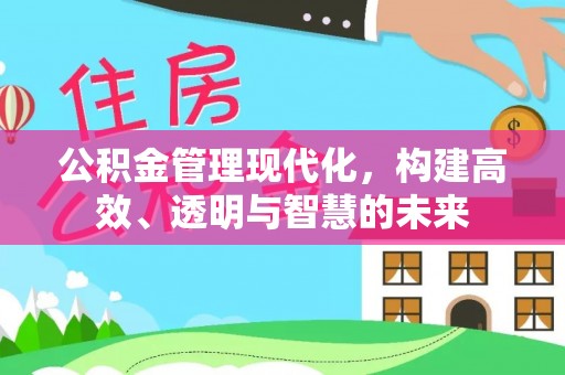 宝丰公积金管理现代化，构建高效、透明与智慧的未来