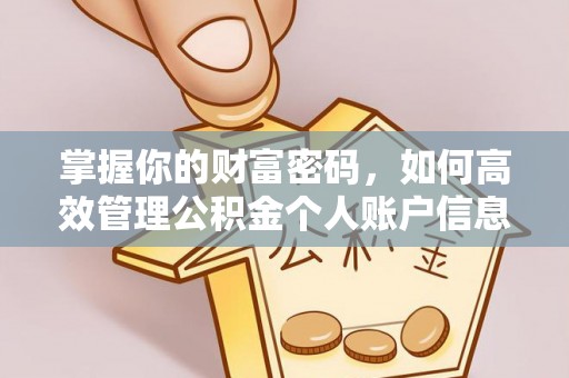 宝丰掌握你的财富密码，如何高效管理公积金个人账户信息