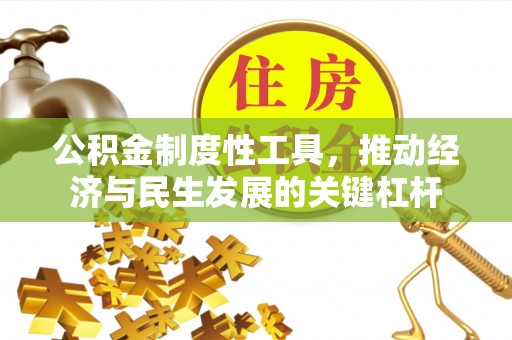 宝丰公积金制度性工具，推动经济与民生发展的关键杠杆