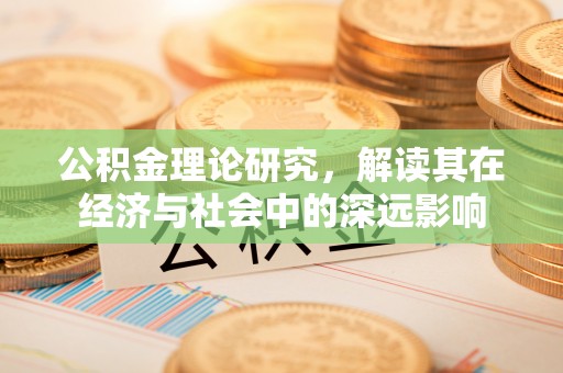 宝丰公积金理论研究，解读其在经济与社会中的深远影响