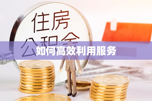 宝丰如何高效利用服务