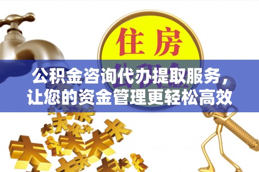 宝丰公积金咨询代办提取服务，让您的资金管理更轻松高效