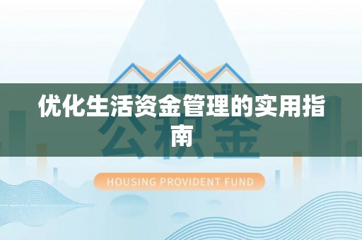 宝丰优化生活资金管理的实用指南