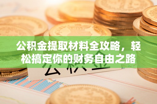 宝丰公积金提取材料全攻略，轻松搞定你的财务自由之路