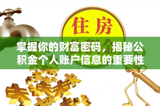 宝丰掌握你的财富密码，揭秘公积金个人账户信息的重要性