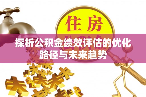 宝丰探析公积金绩效评估的优化路径与未来趋势