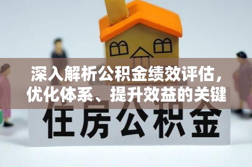 宝丰深入解析公积金绩效评估，优化体系、提升效益的关键路径