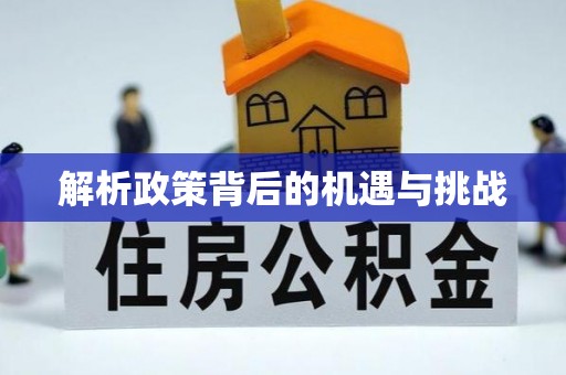 宝丰解析政策背后的机遇与挑战