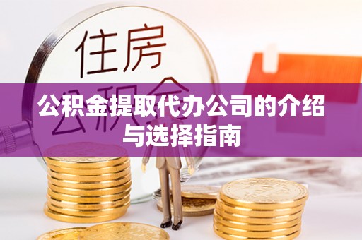 宝丰公积金提取代办公司的介绍与选择指南