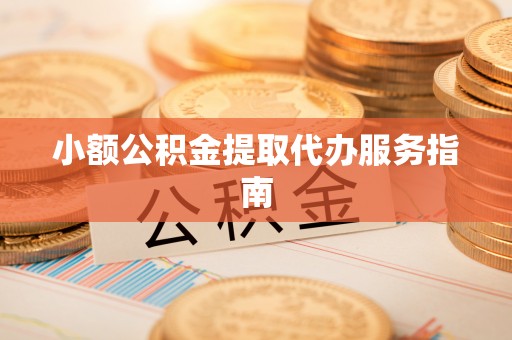 宝丰小额公积金提取代办服务指南