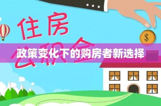 宝丰政策变化下的购房者新选择