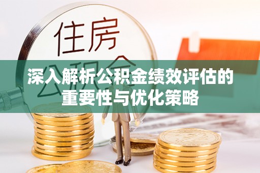 宝丰深入解析公积金绩效评估的重要性与优化策略