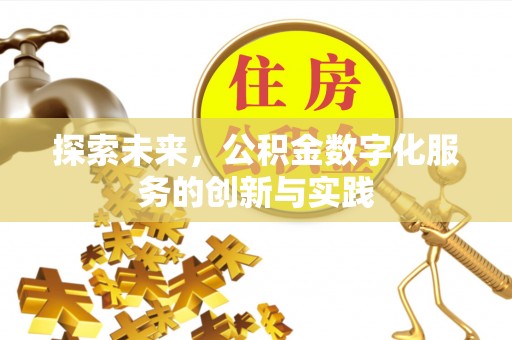 宝丰探索未来，公积金数字化服务的创新与实践