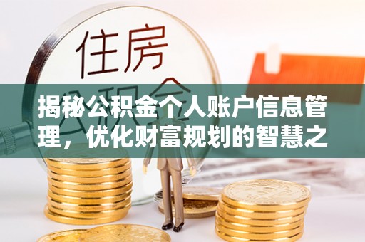 宝丰揭秘公积金个人账户信息管理，优化财富规划的智慧之选