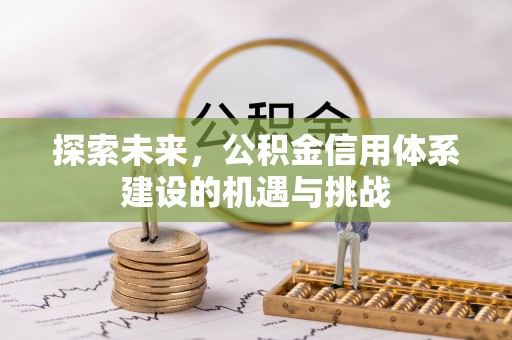 宝丰探索未来，公积金信用体系建设的机遇与挑战